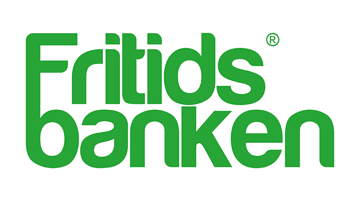 Fritidsbankens logo.