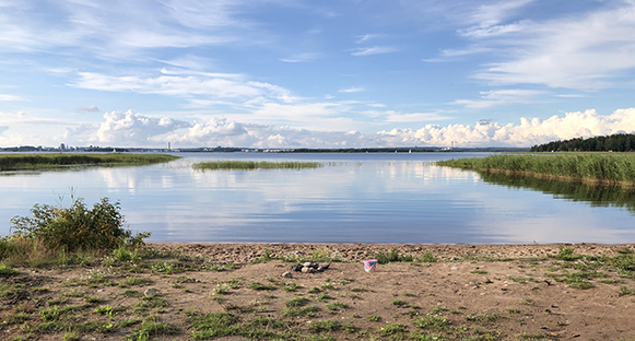 Bärstad beach.