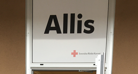 Allis, Röda korsets samlingslokal har haft invigning.