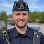 Vår glada, goa kommunpolis Anders.