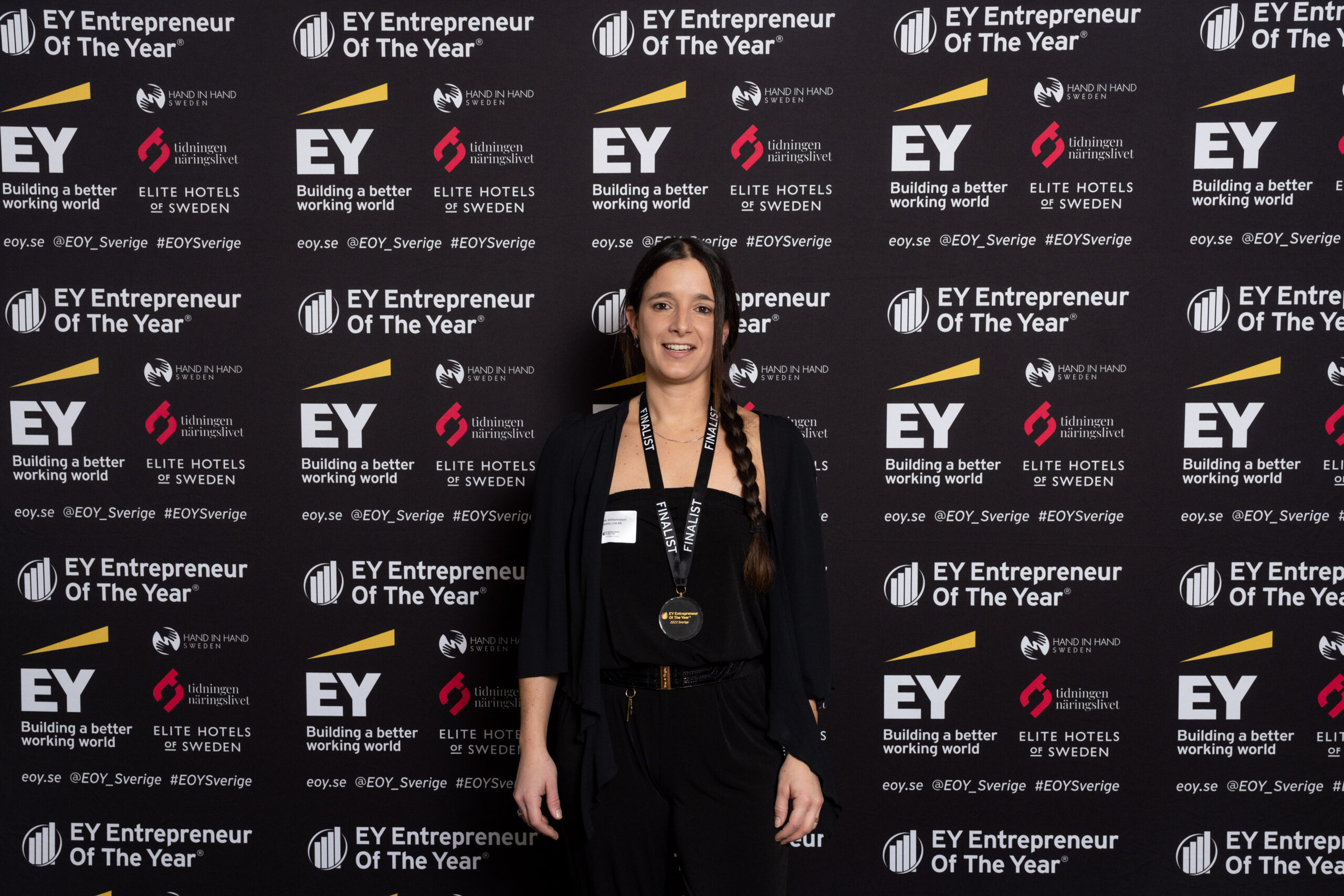 Sofie Wilhelmsson vann priset som årets kvinnliga stjärnskott i regionsfinalen av EY Entrepreneur Of The Year.