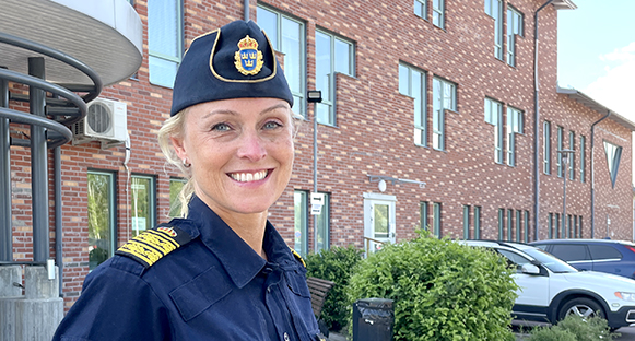 Anna Hallqvist, polischef.