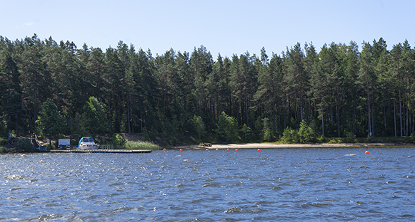 Båtbuss till Söön.