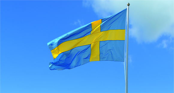 Sveriges flagga